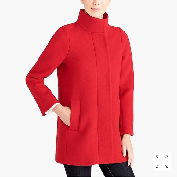 J. Crew Factory City Coat [Size 6] - Picture 3 of 5